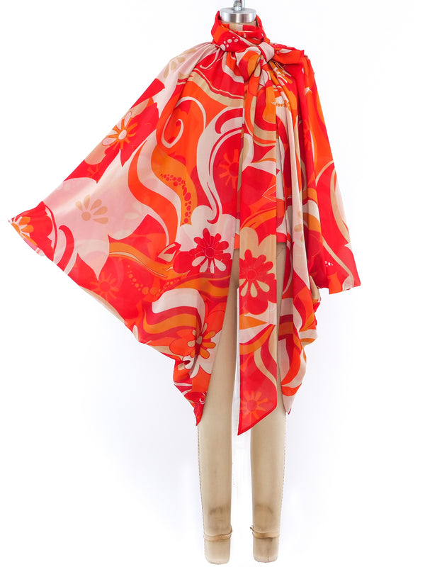 Dries Van Noten Caped Kimono Sleeve Top Top arcadeshops.com