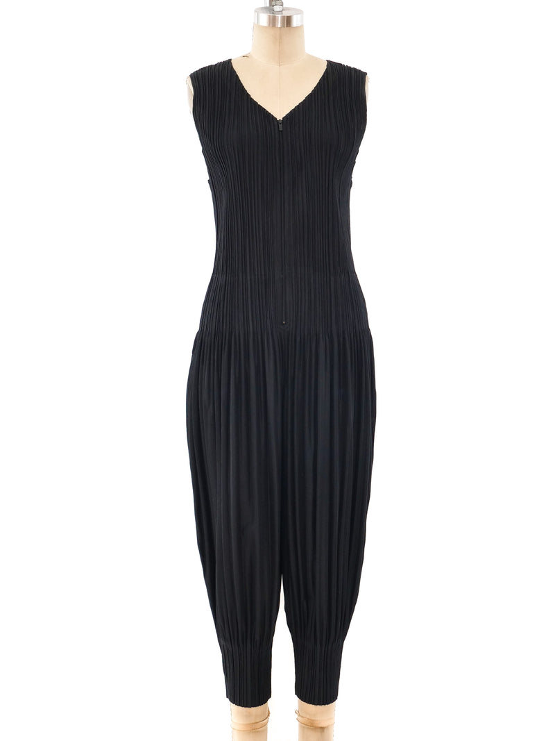 Issey Miyake Plisse Pleated Jumpsuit Suit arcadeshops.com