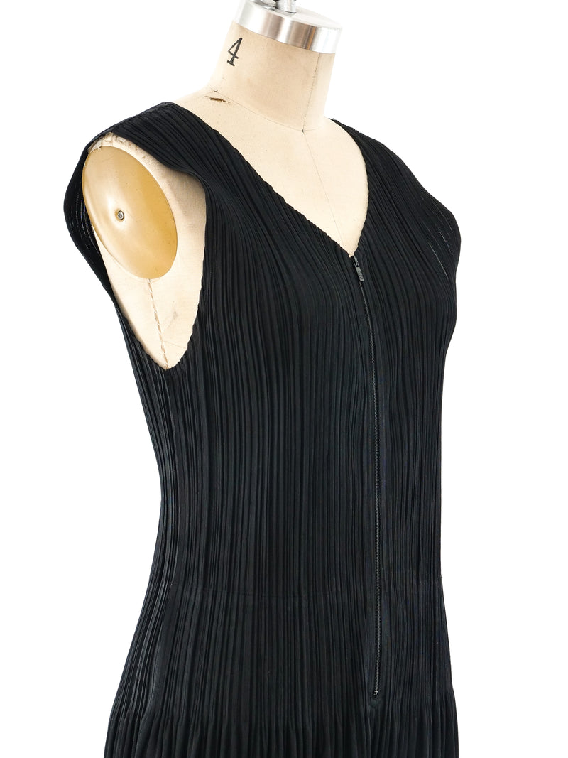 Issey Miyake Plisse Pleated Jumpsuit Suit arcadeshops.com