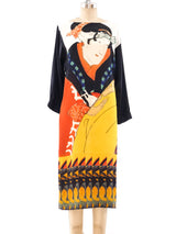 Dries Van Noten Geisha Motif Dress Dress arcadeshops.com