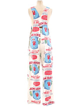 Jim Dandy Novelty Printed Overalls Suit arcadeshops.com