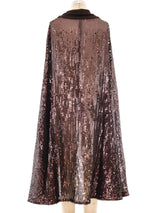 Stephen Burrows Sequin Cape Jacket arcadeshops.com
