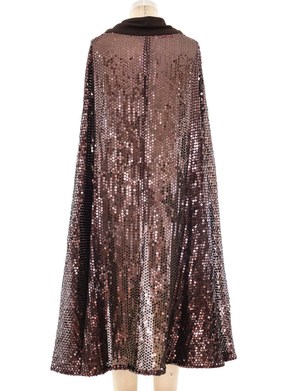 Stephen Burrows Sequin Cape Jacket arcadeshops.com