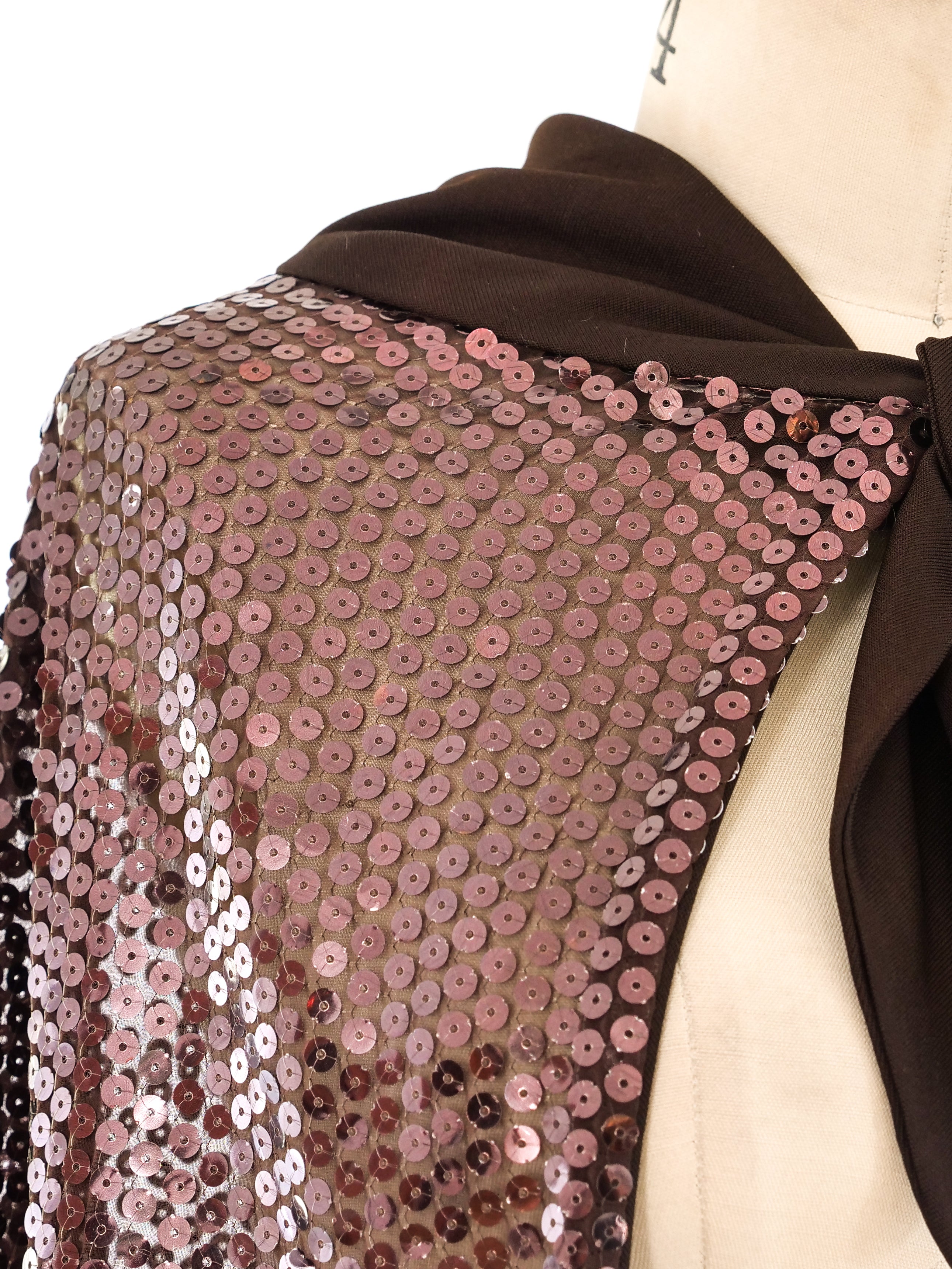 Stephen Burrows Sequin Cape