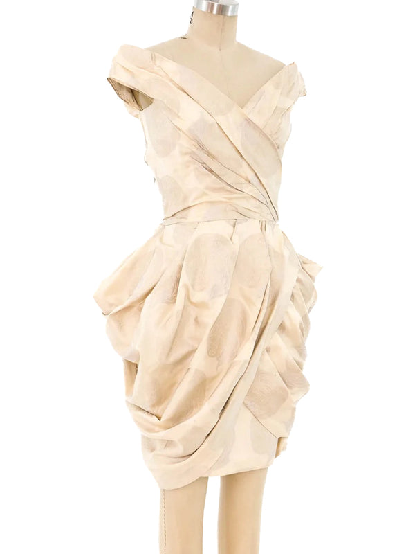 Victor Edelstein Silk Bustier Dress Dress arcadeshops.com