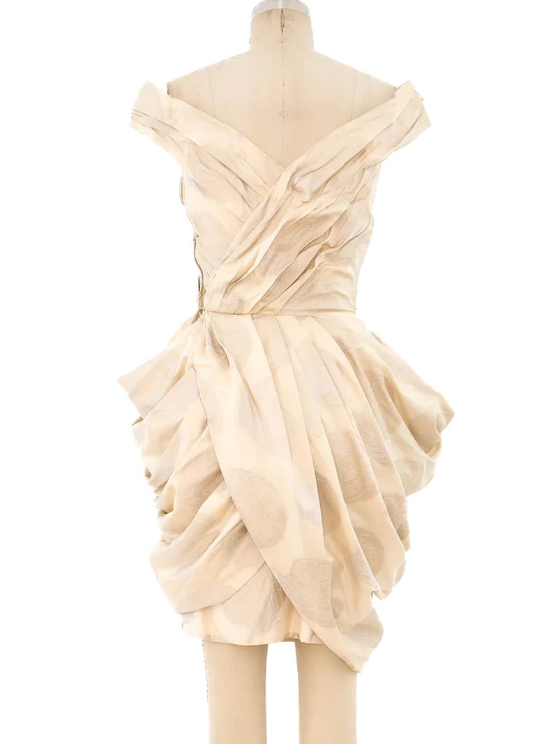 Victor Edelstein Silk Bustier Dress Dress arcadeshops.com