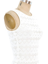 Christian Dior Eyelet Knit Dress Dress arcadeshops.com