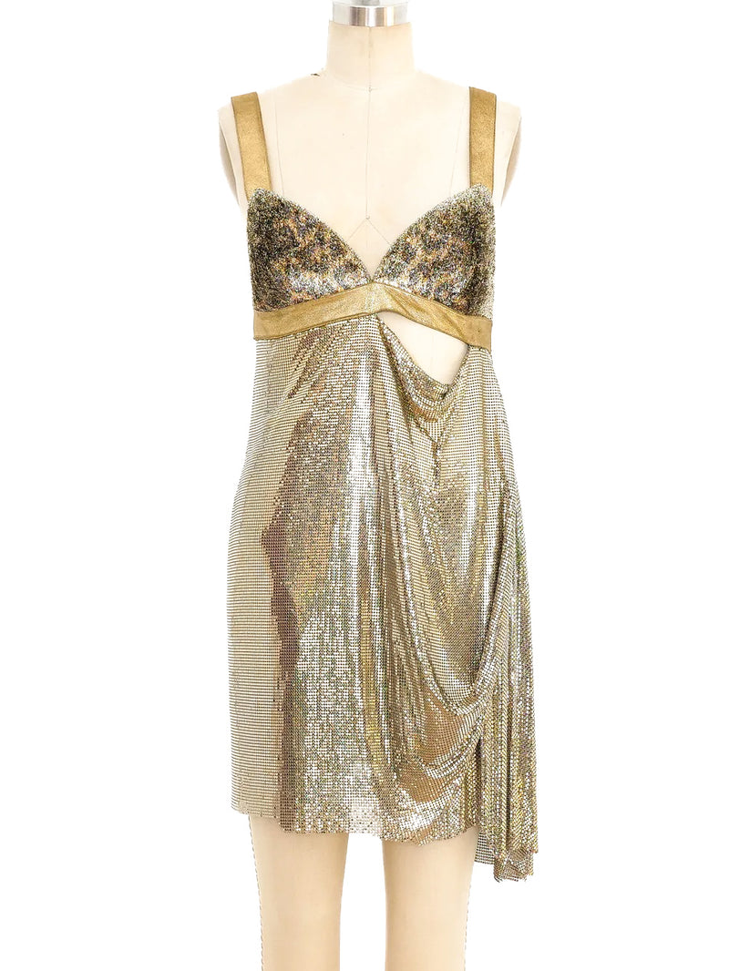 1994 Gianni Versace Runway Chainmail Dress 1994 Gianni Versace Runway Chainmail Dress
