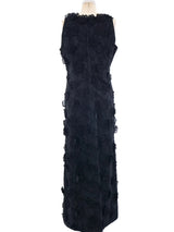 Dimensional Lace Maxi Dresss Dress arcadeshops.com