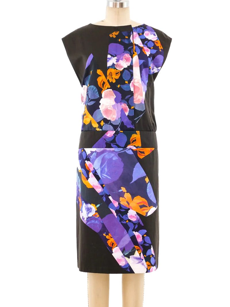 Dries Van Noten Floral Sleeveless Dress Dress arcadeshops.com