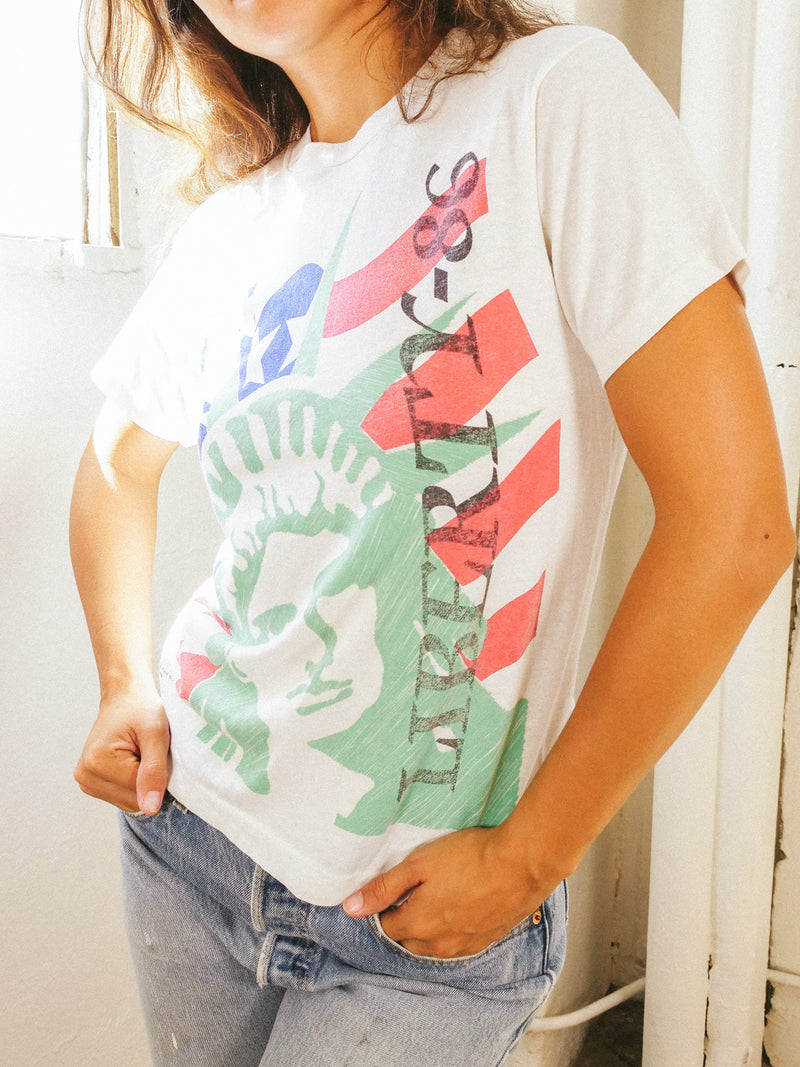 1986 Statue of Liberty Tee T-shirt arcadeshops.com