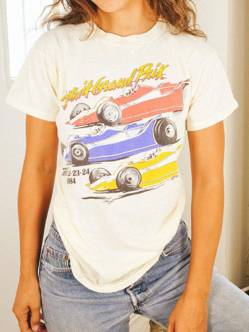 1984 Detroit Grand Prix Tee T-shirt arcadeshops.com