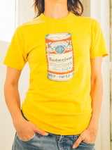 Budweiser Can Graphic Tee T-shirt arcadeshops.com