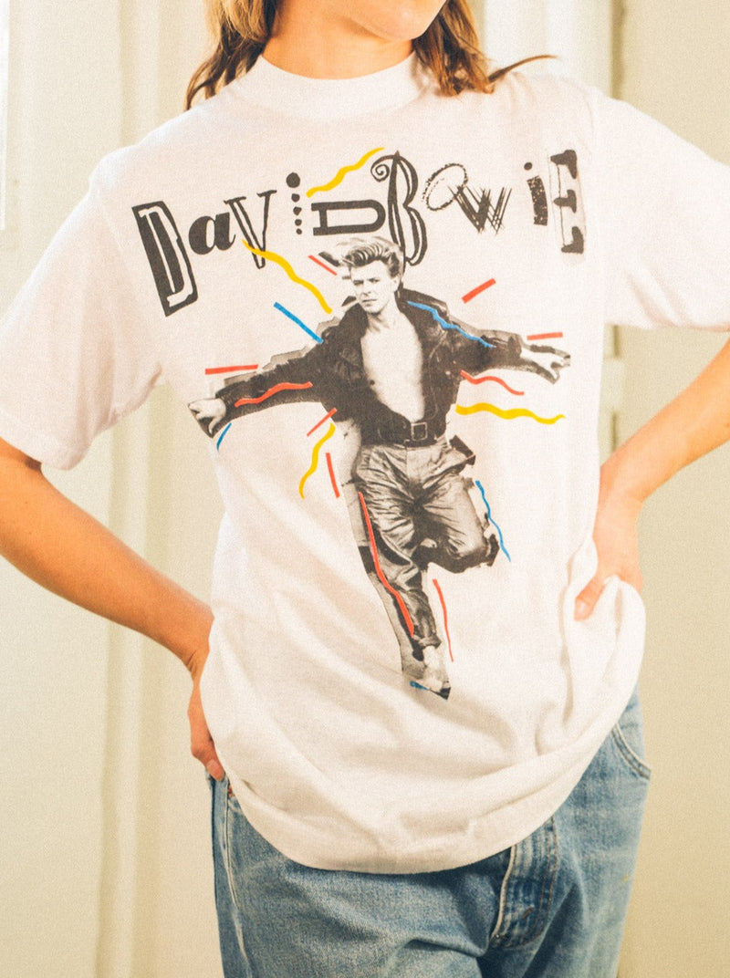 David Bowie Glass Spider Tour Tee T-shirt arcadeshops.com