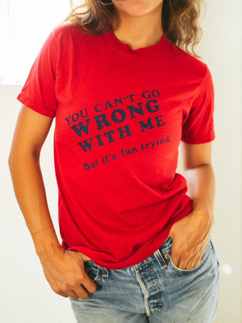 Can't Go Wrong Tee T-shirt arcadeshops.com