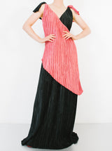 Mary McFadden Layered Plisse Dress Dress arcadeshops.com