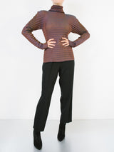 Issey Miyake Corrugated Plisse Top Top arcadeshops.com