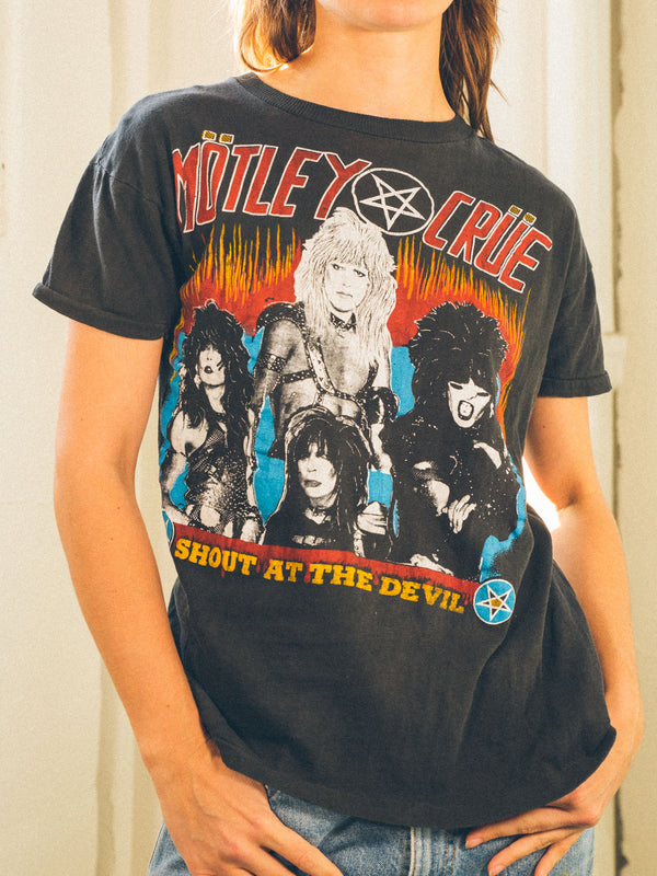 Motley Crue Shout at the Devil Tee T-shirt arcadeshops.com