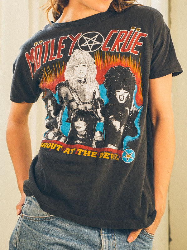 Motley Crue Shout at the Devil Tee T-shirt arcadeshops.com