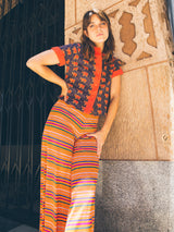 Anne Klein Striped Palazzo Pants Bottom arcadeshops.com