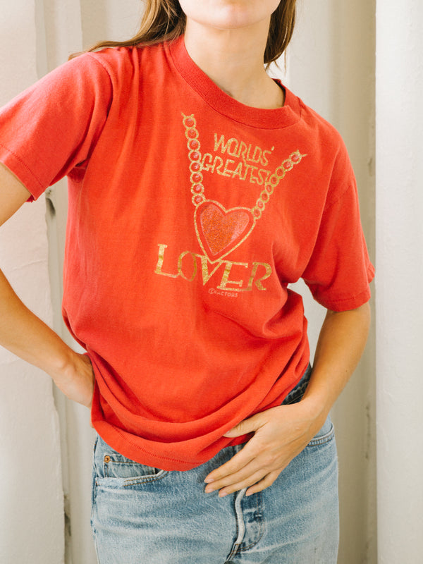 World's Greatest Lover Tee T-shirt arcadeshops.com