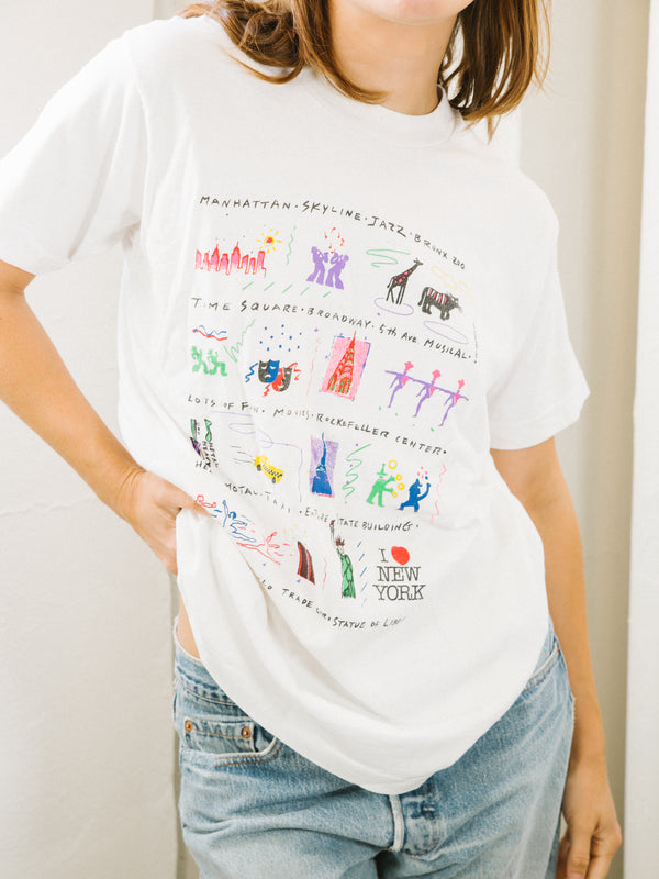 NYC Tourism Tee T-shirt arcadeshops.com