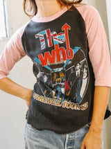The Who Farewell Tour Raglan Tee T-shirt arcadeshops.com