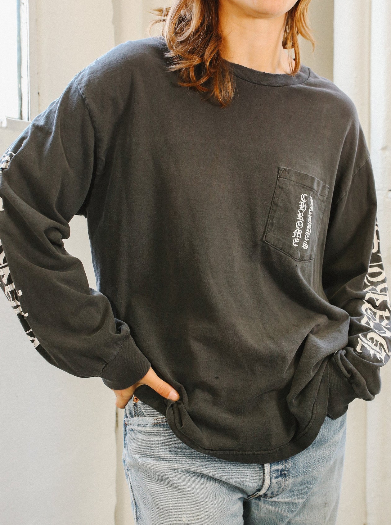 Chrome Hearts Longsleeve Pocket Tee