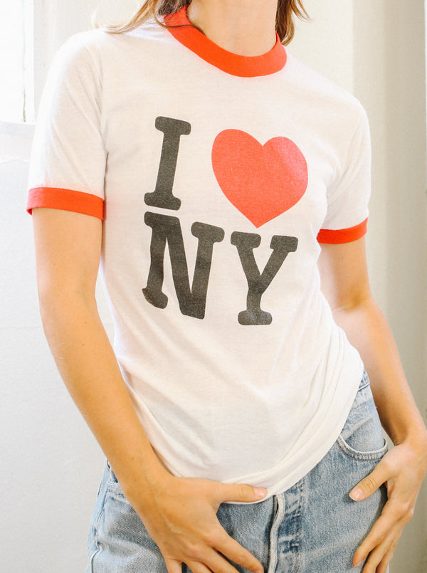 I Love New York Ringer Tee T-shirt arcadeshops.com