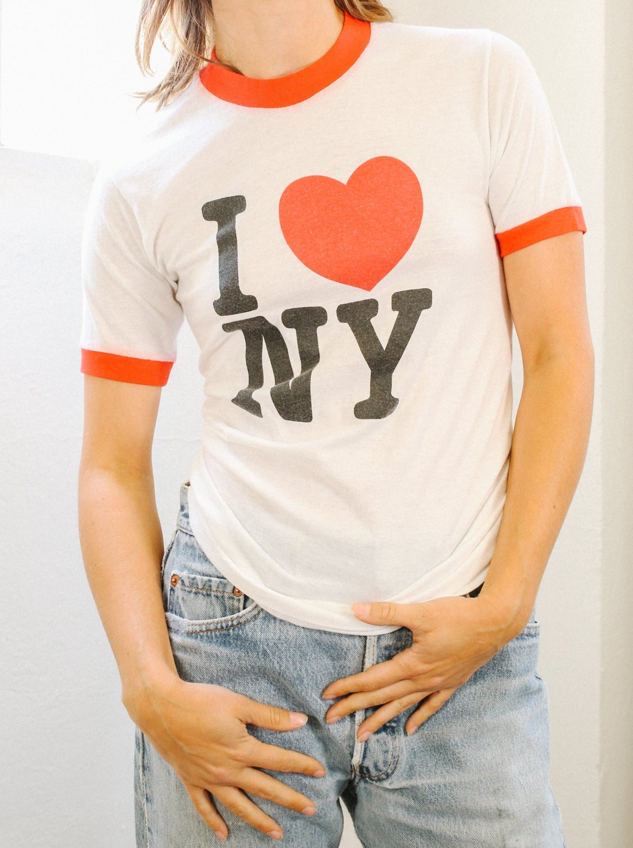 Heart I Love New York T Shirt I Love New York Ringer Tee