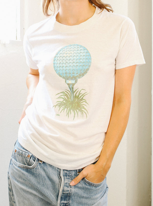 Golf Ball Tee T-shirt arcadeshops.com