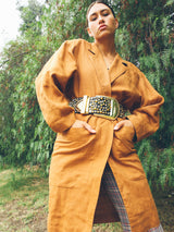 Escada Oversized Linen Jacket Jacket arcadeshops.com