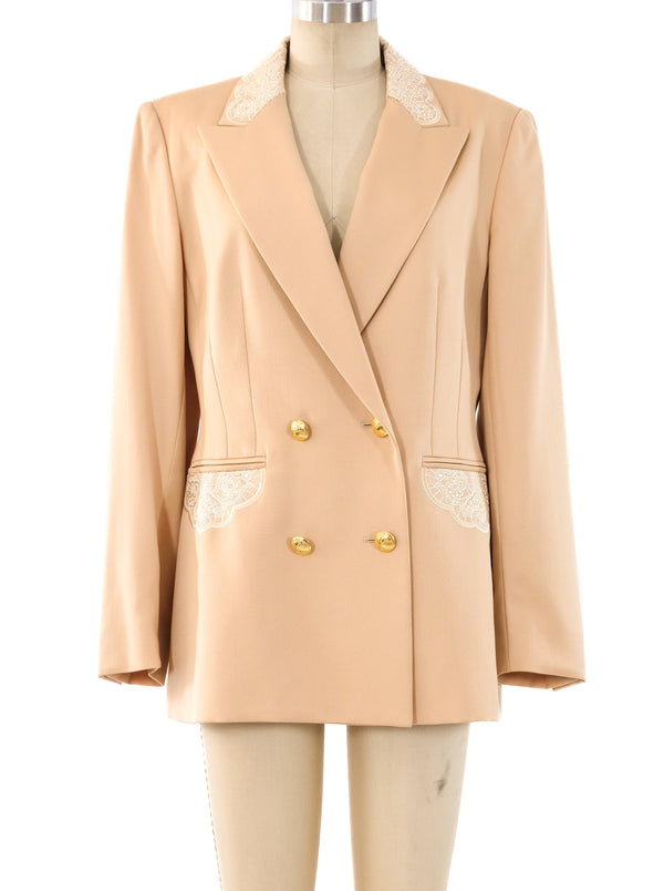 Escada Embroidered Jacket Jacket arcadeshops.com