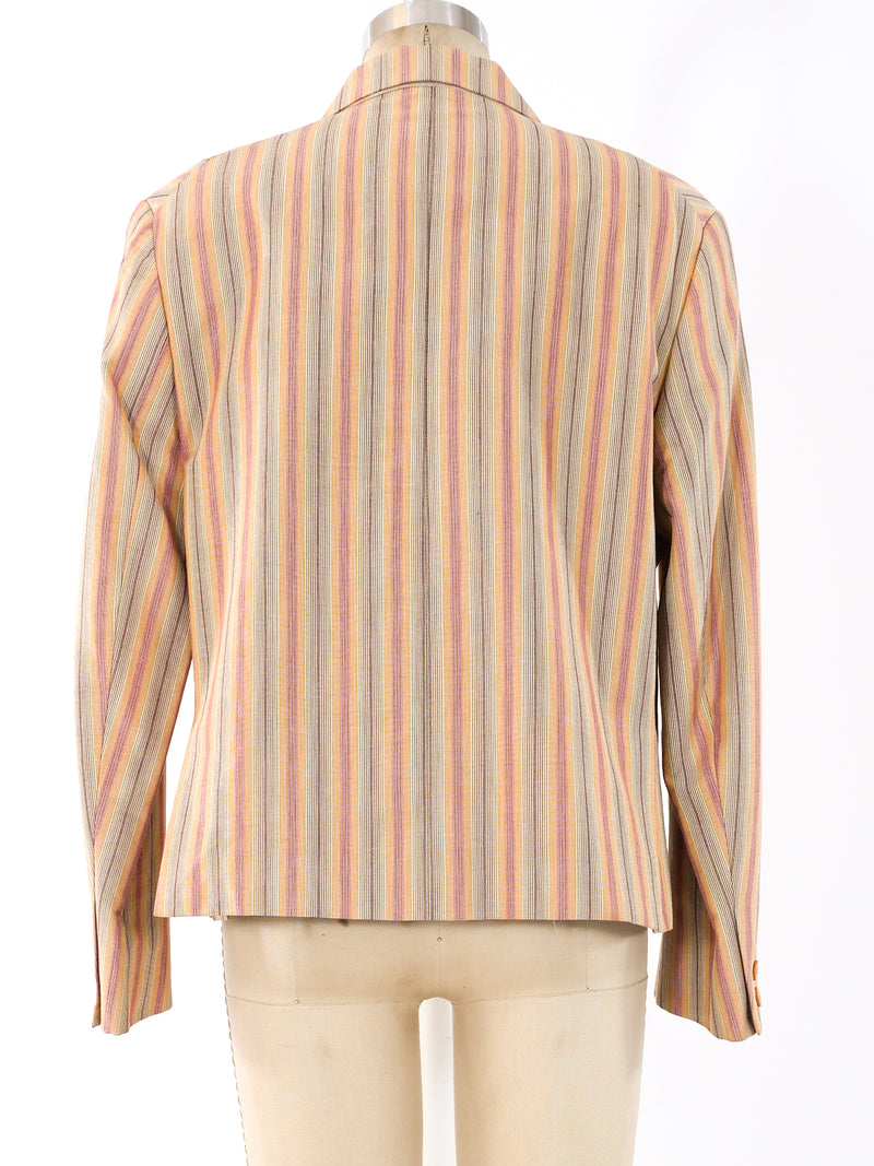 Callaghan Striped Cotton Jacket Jacket arcadeshops.com