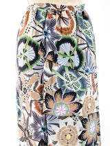 Missoni Graphic Floral Silk Skirt Bottom arcadeshops.com