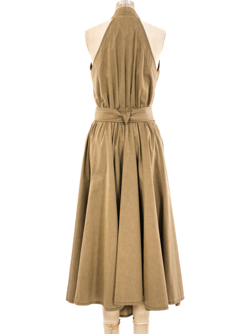 Thierry Mugler Pleated Utility Dress Dress arcadeshops.com