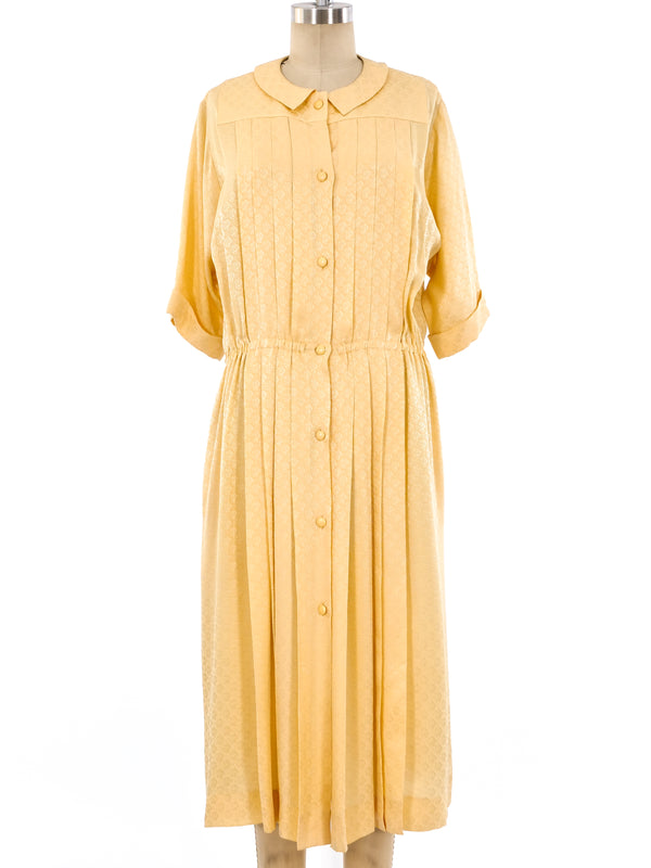 Christian Dior Jacquard Silk Dress Dress arcadeshops.com