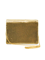 Whiting and Davis Gold Chainmail Bag Accessory arcadeshops.com