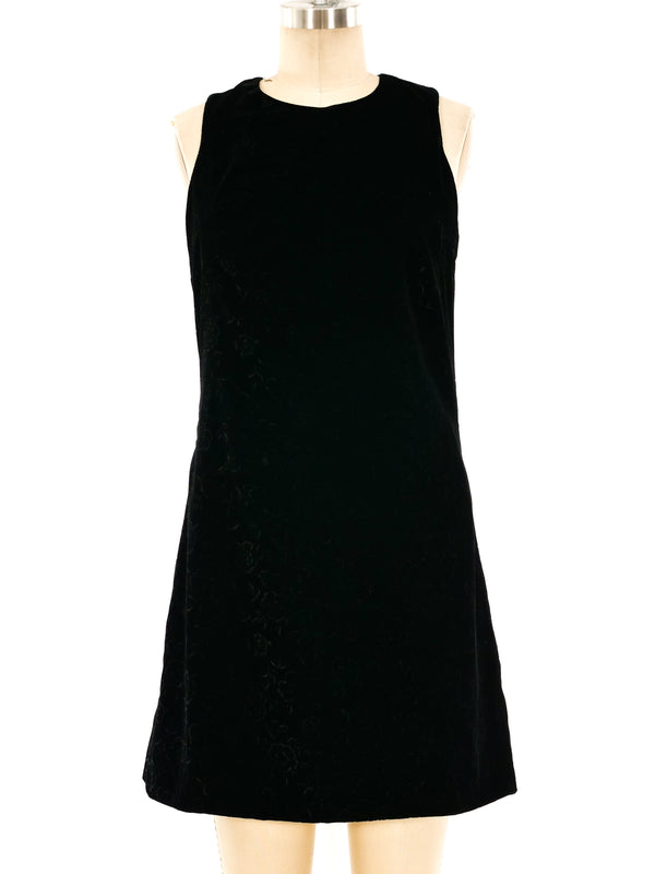 Versus by Gianni Versace Floral Velvet Dress Dress arcadeshops.com