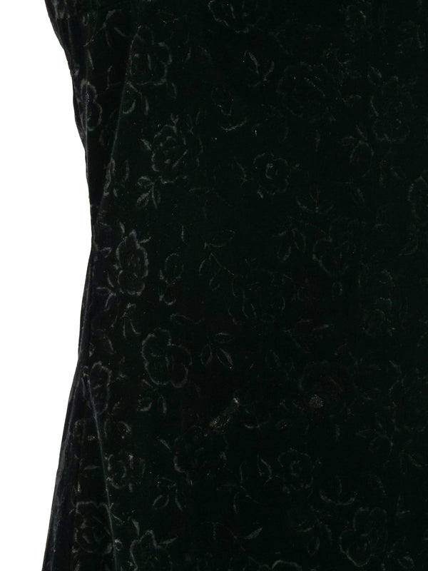 Versus by Gianni Versace Floral Velvet Dress Dress arcadeshops.com