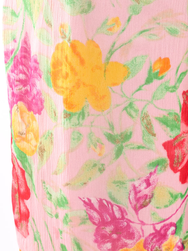 Kenzo Silk Floral Pants Bottom arcadeshops.com