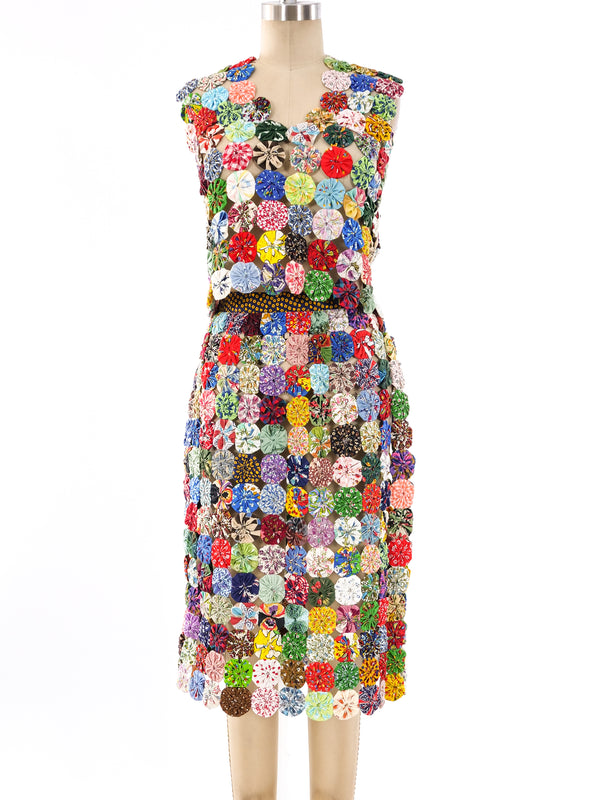 Handmade Yo Yo Top and Skirt Suit arcadeshops.com