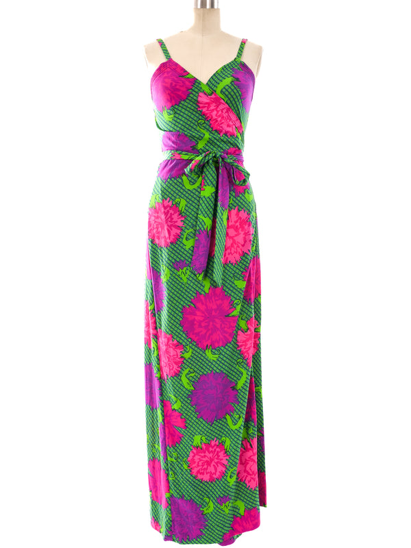 Ken Scott Floral Wrap Dress Dress arcadeshops.com