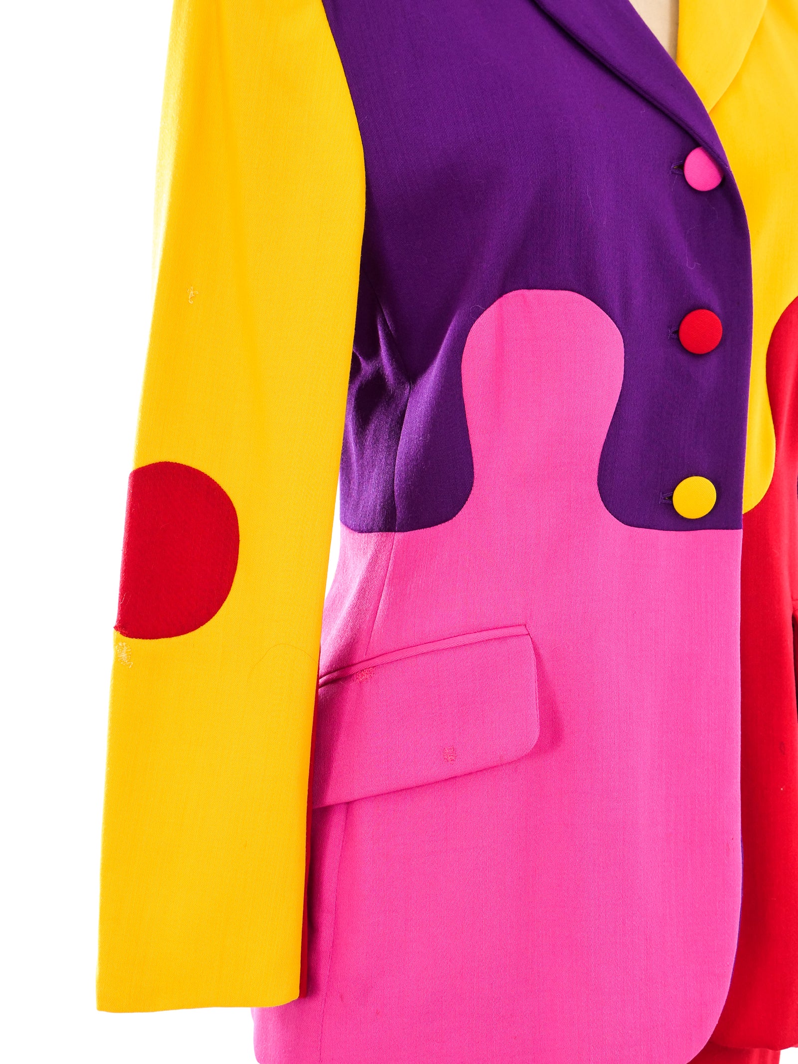 Moschino Puzzle Skirt Suit