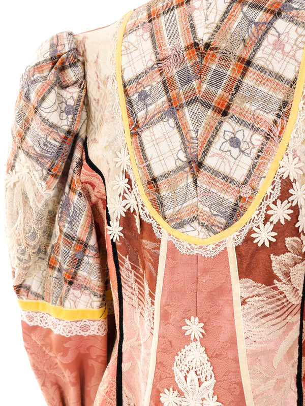 Patchwork Assemblage Jacket Jacket arcadeshops.com