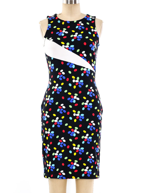 Versus by Gianni Versace Dot Printed Tank Dress Dress arcadeshops.com