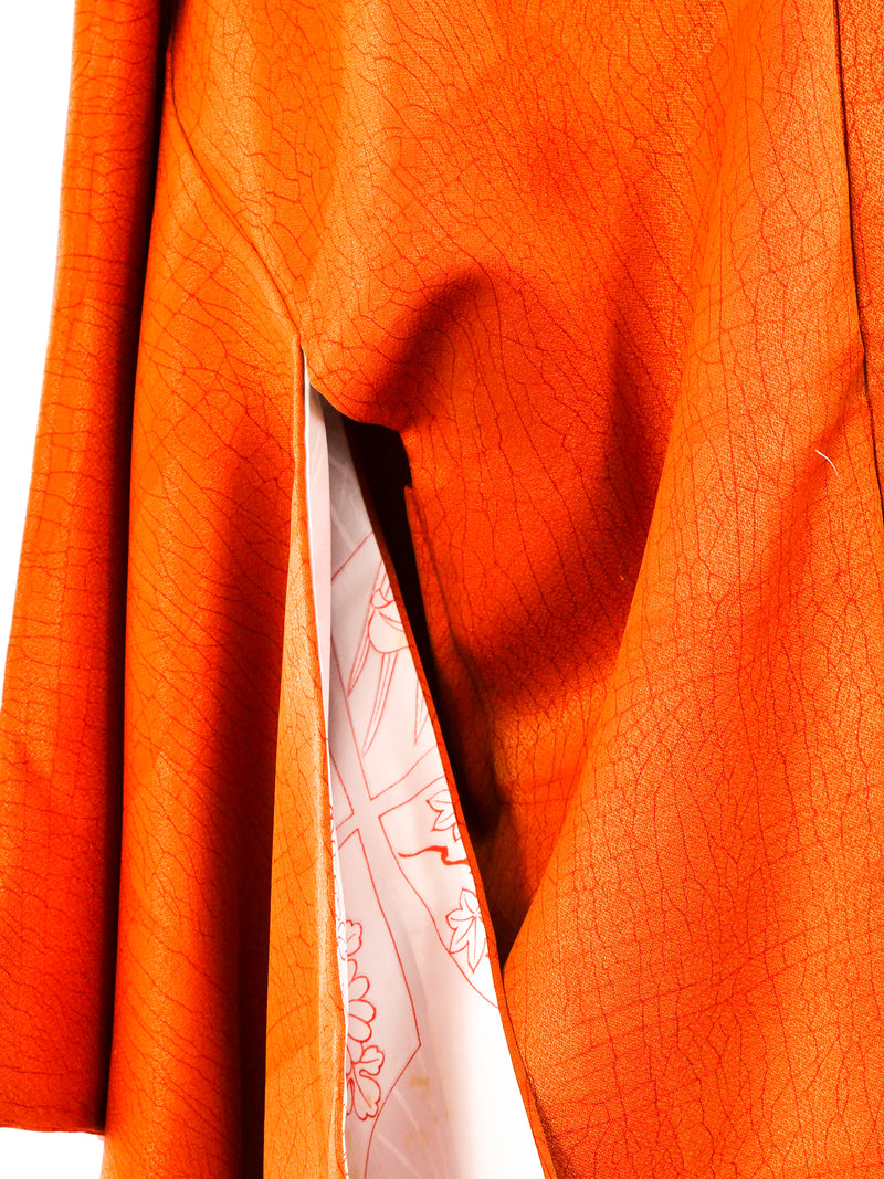 Burnt Orange Haori Kimono Jacket arcadeshops.com