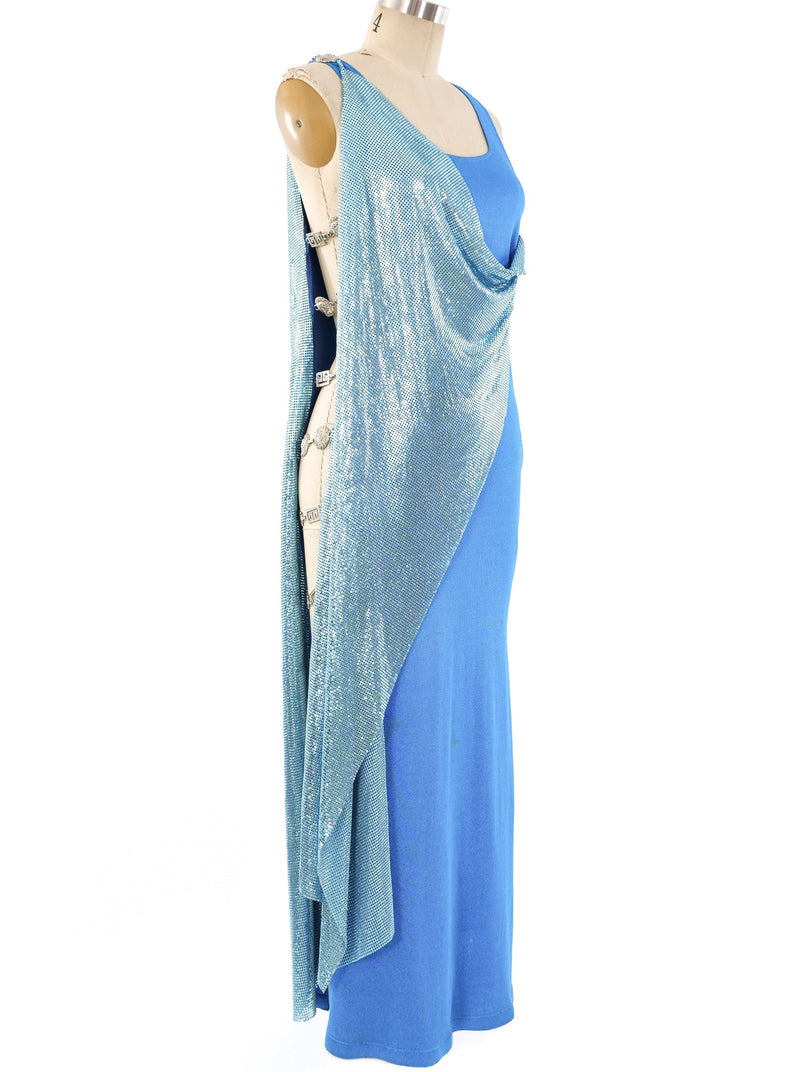 atelier fall 1994 chainmail dress Welcoming to our Raffe archive THE 1/1 Gianni Versace Atelier Couture chainmail dress, adorned with butterfly crystalsoriginally designed for Kate Moss and personally owned by her. A true artifact of fashion history,