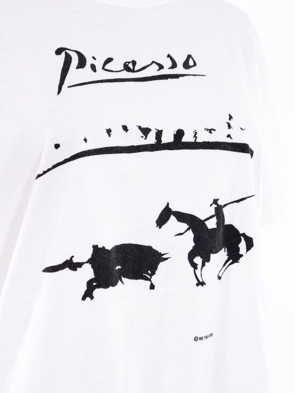 Pablo Picasso Bull Fight Tee T-shirt arcadeshops.com