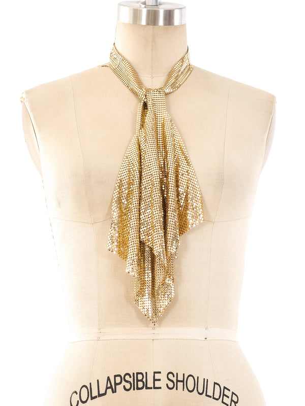 Whiting and Davis Chainmail Neck Scarf Accessory arcadeshops.com